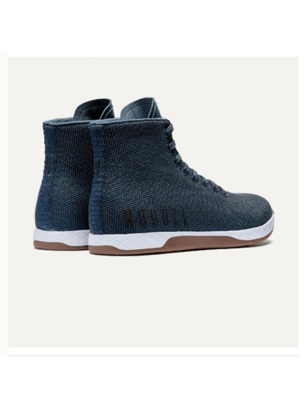 New NOBULL Men's Outwork High-Top- Denim (Size 10.5) - Picture 5 of 9